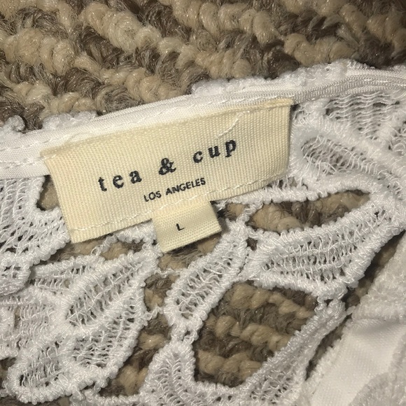 💜Tea & Cup fit & flare dress💜 - Picture 5 of 8